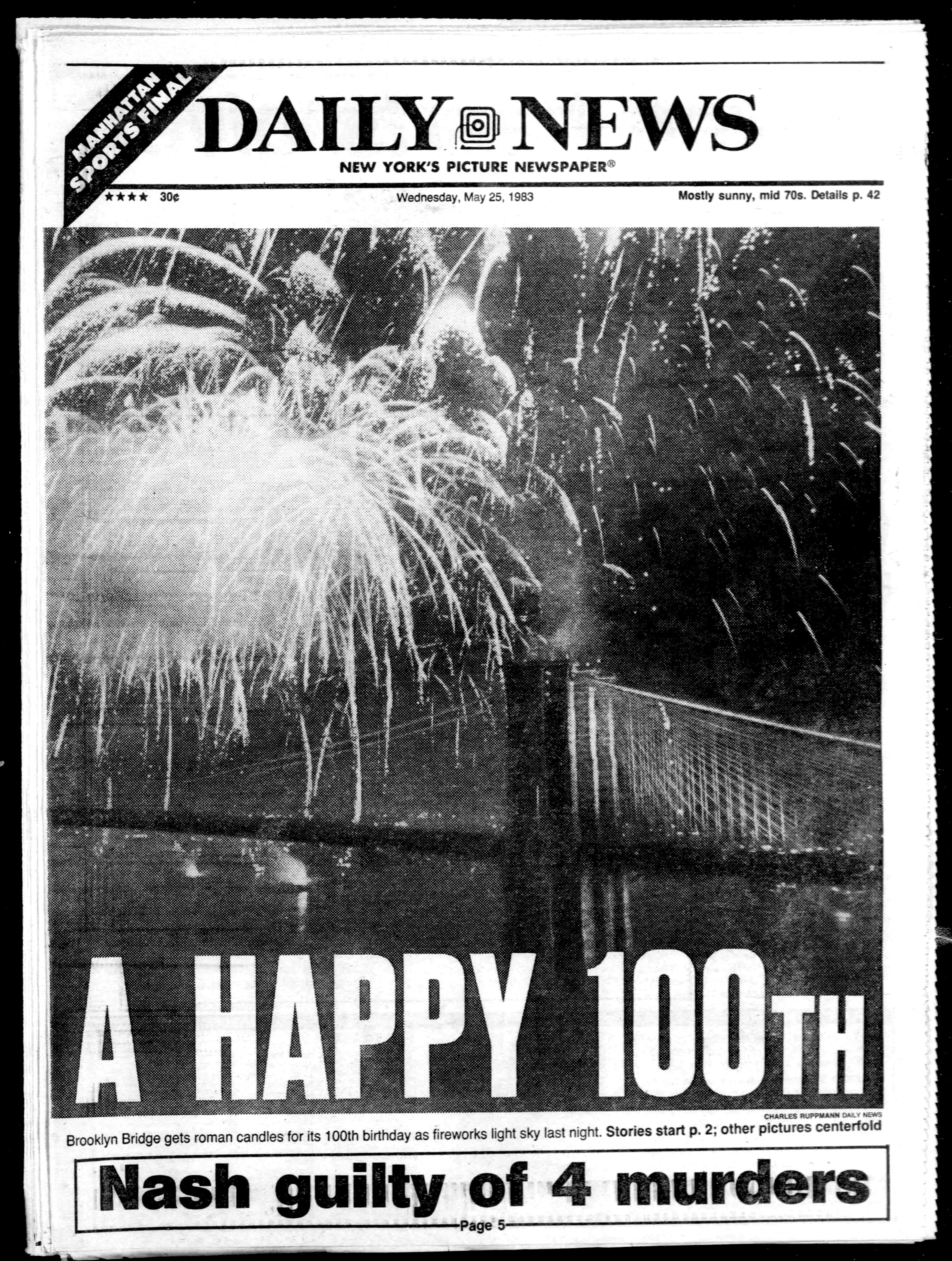 100 Years: New York Daily News in Iconic Photos and Front Pages - Image 7