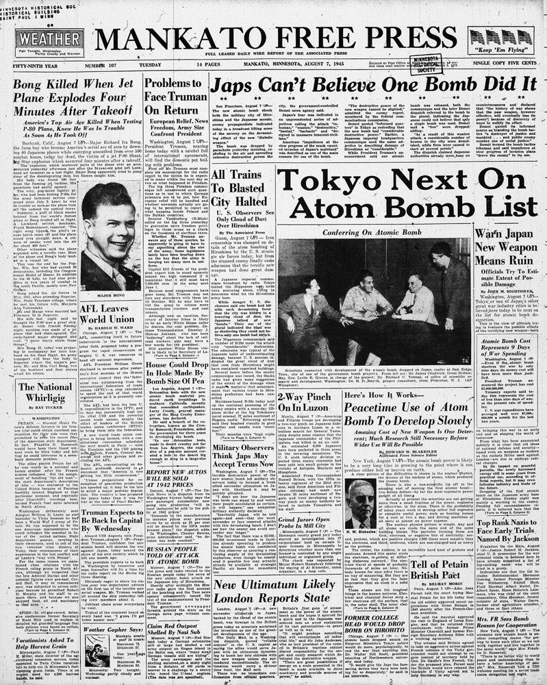 Historic Front Pages 1857-2014: The Free Press Media - Image 8