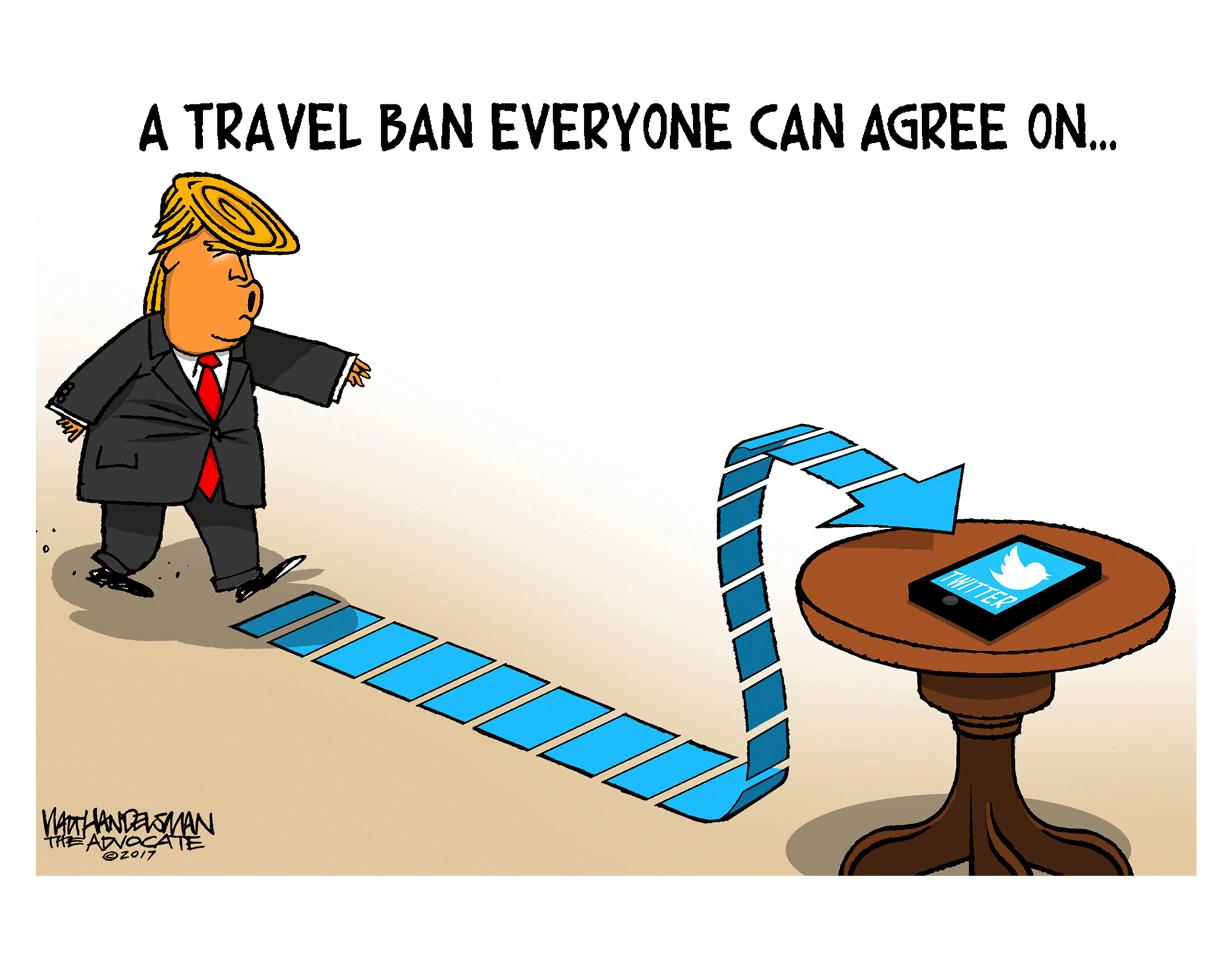 I'm Drawing As Fast As I Can!!!: A New Collection of Cartoons by Walt Handelsman - Image 17