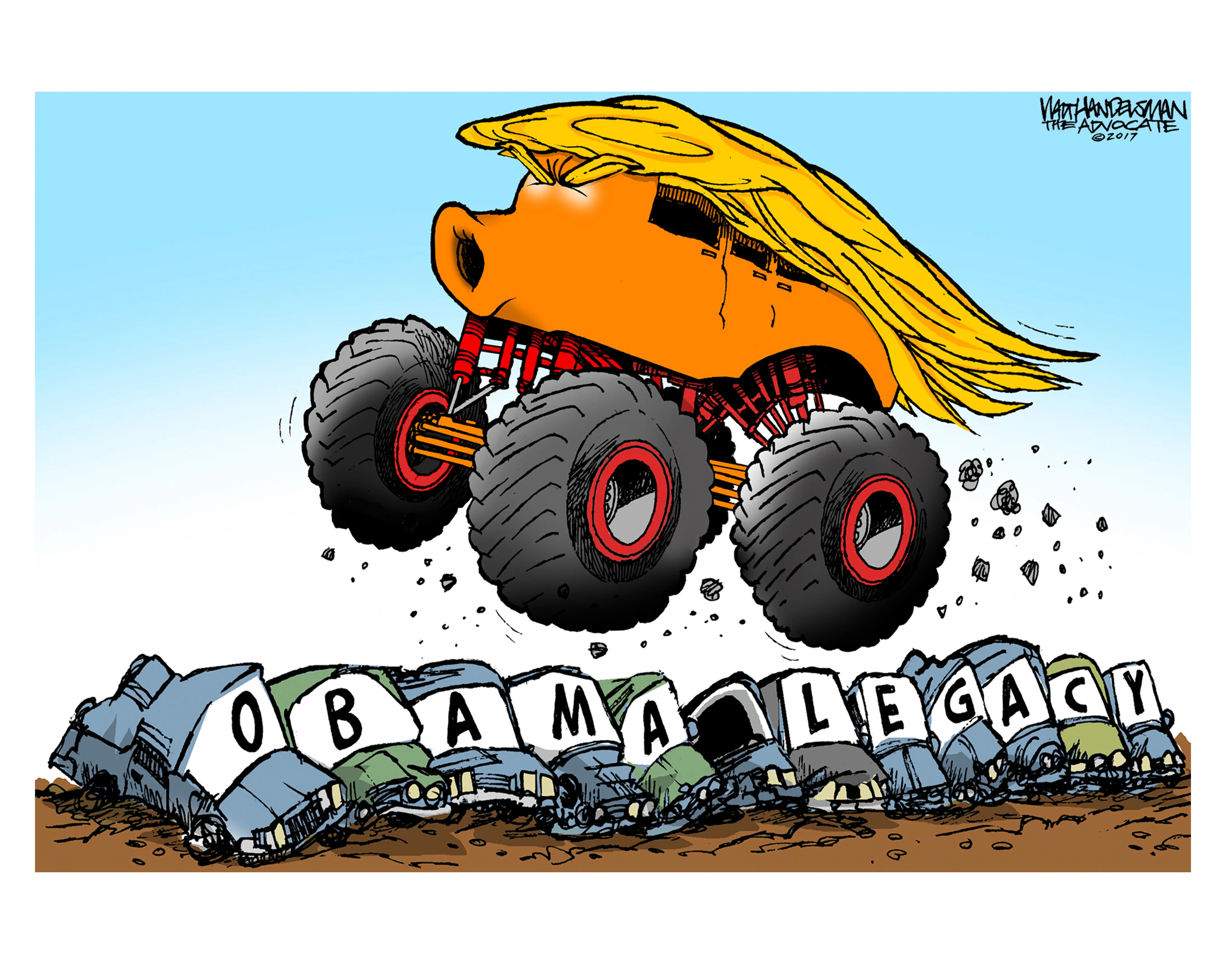 I'm Drawing As Fast As I Can!!!: A New Collection of Cartoons by Walt Handelsman - Image 22