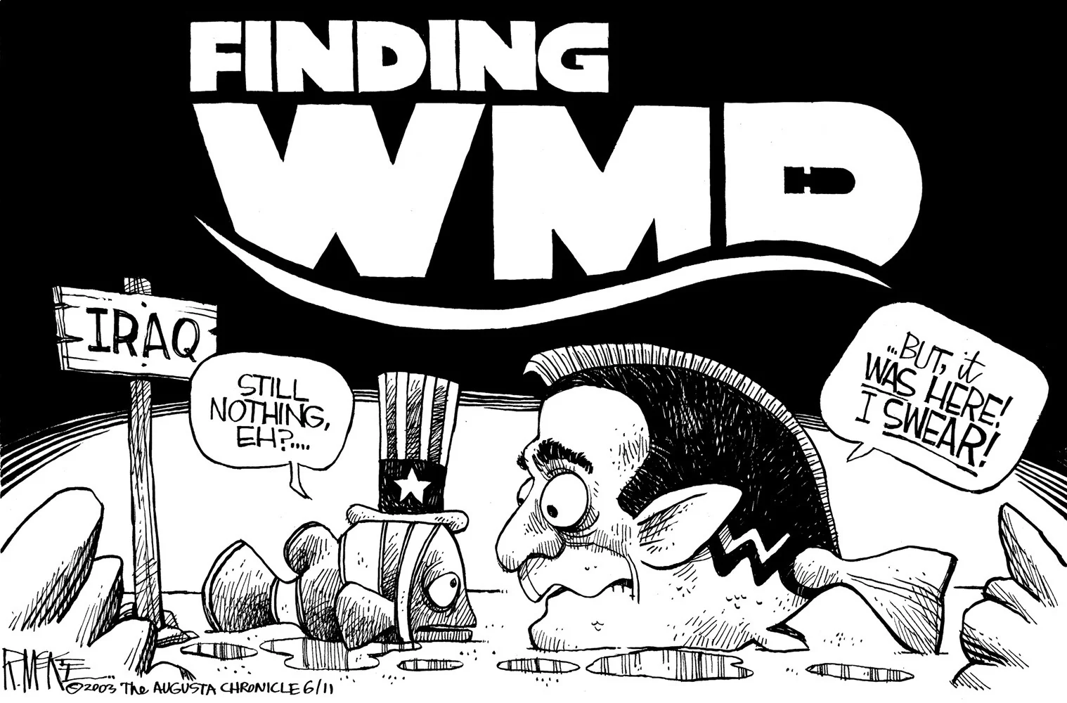 Painting with a Broad Brush: A collection of cartoons by Rick McKee - Image 10