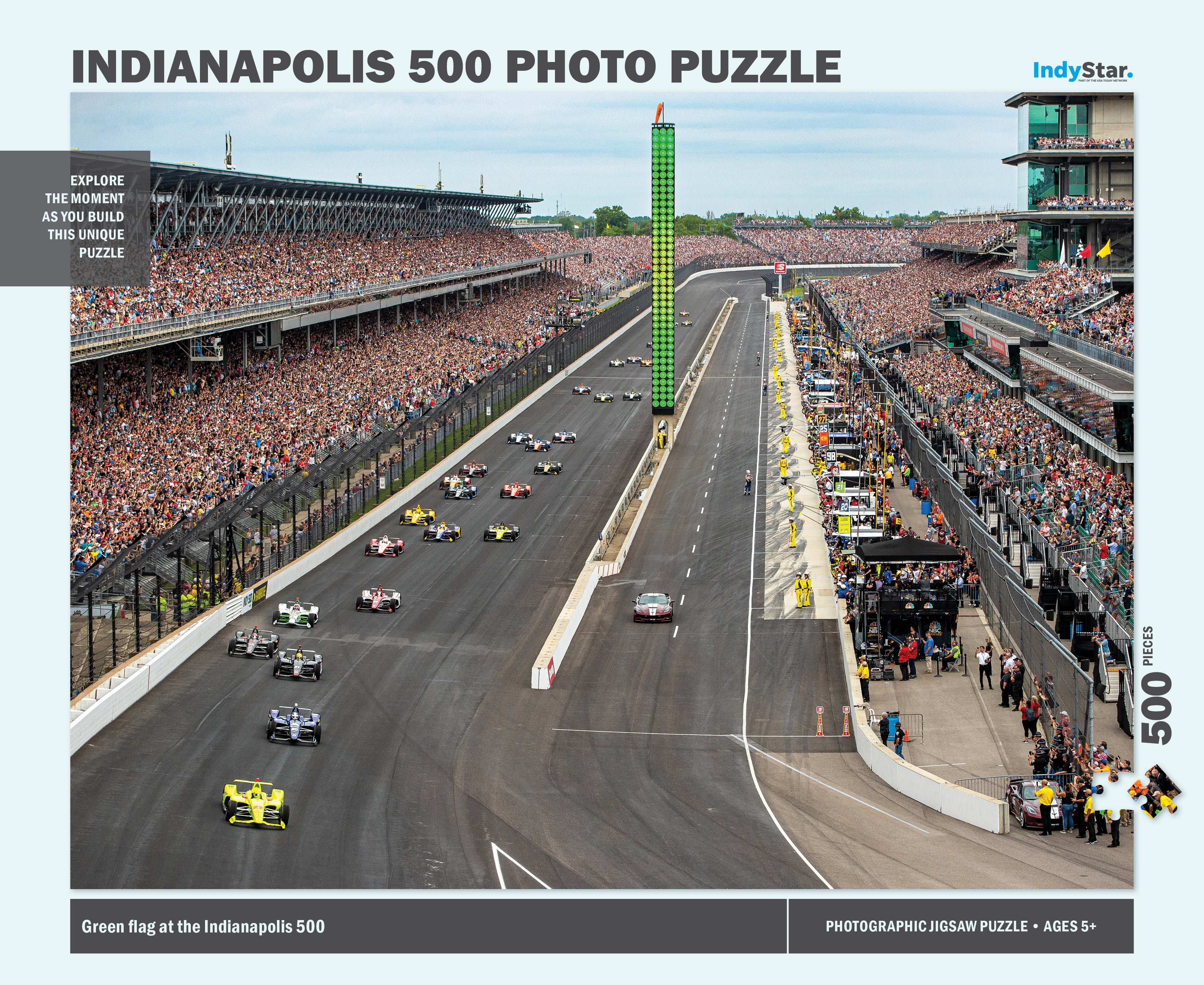 Photo Puzzle: Indianapolis 500: 500 Pieces - Image 5