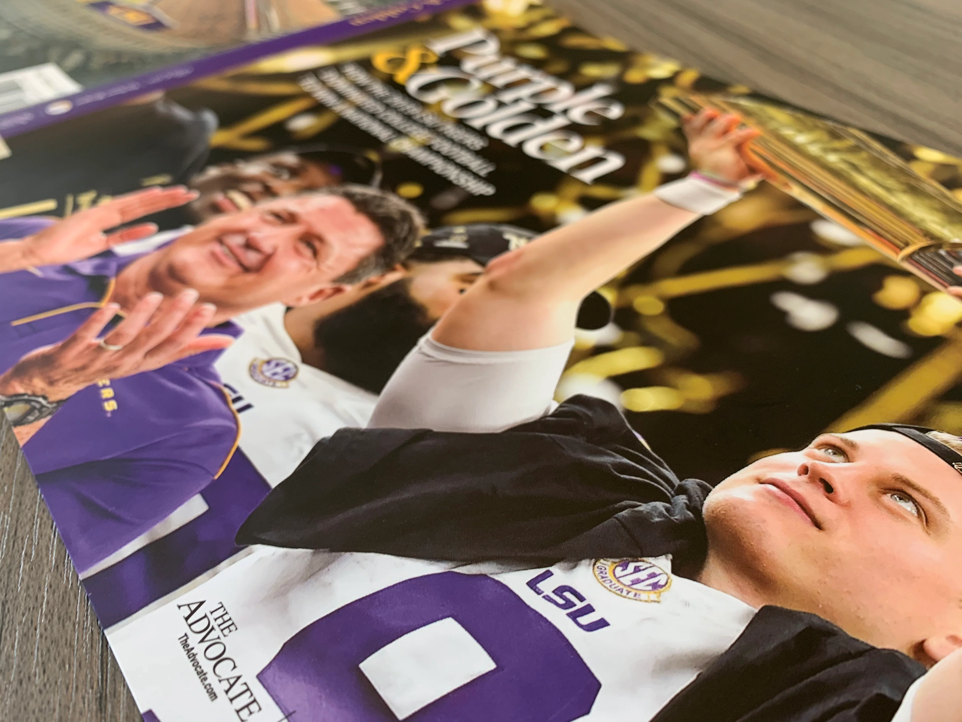 Purple & Golden Jacket Poster Collector's Item - Image 2