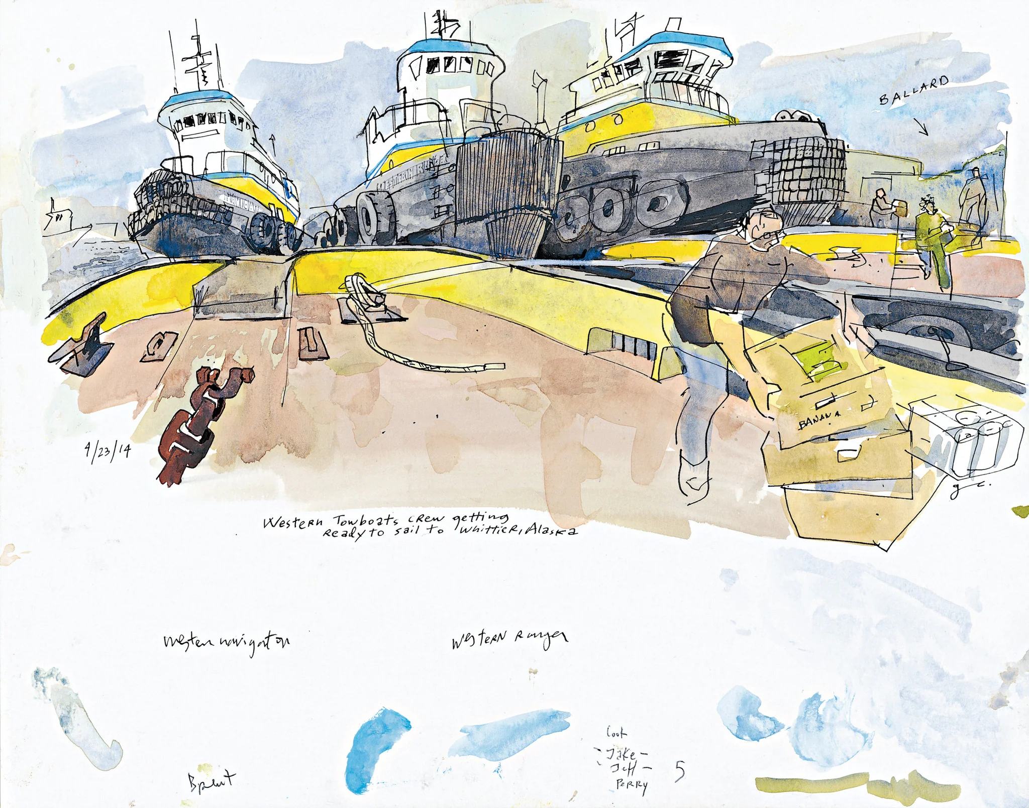 Seattle Sketcher: An Illustrated Journal by Seattle Times Artist Gabriel Campanario - Image 7