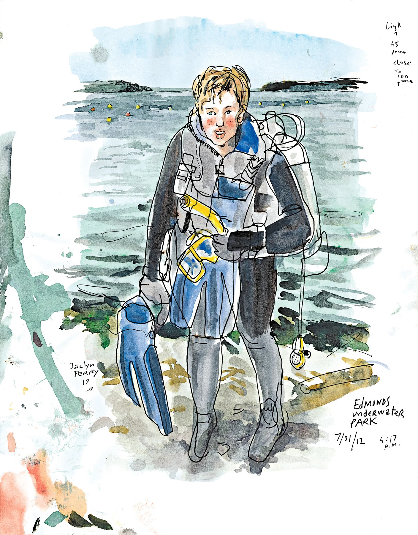 Seattle Sketcher: An Illustrated Journal by Seattle Times Artist Gabriel Campanario - Image 8